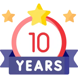10 Years Completed